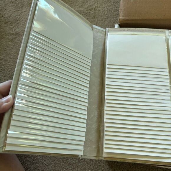 Vintage Photo Memory Book Holds 3” x 5” Photos New In Box - Picture 3 of 5